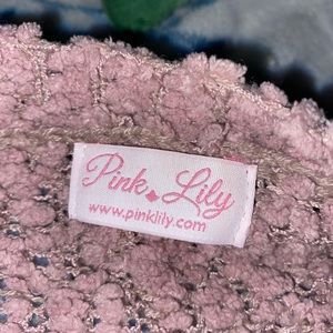 Large Pink Lilly cardigan